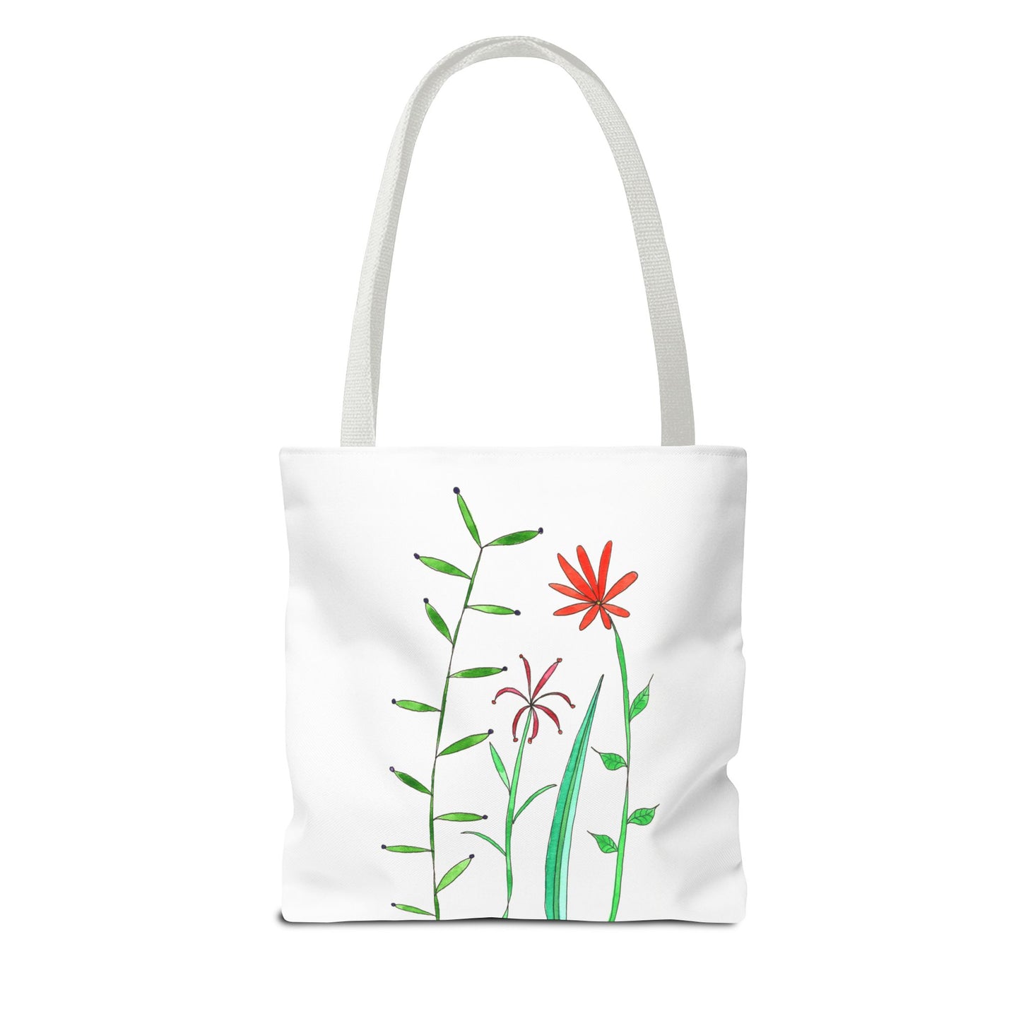 wildflower tote bag