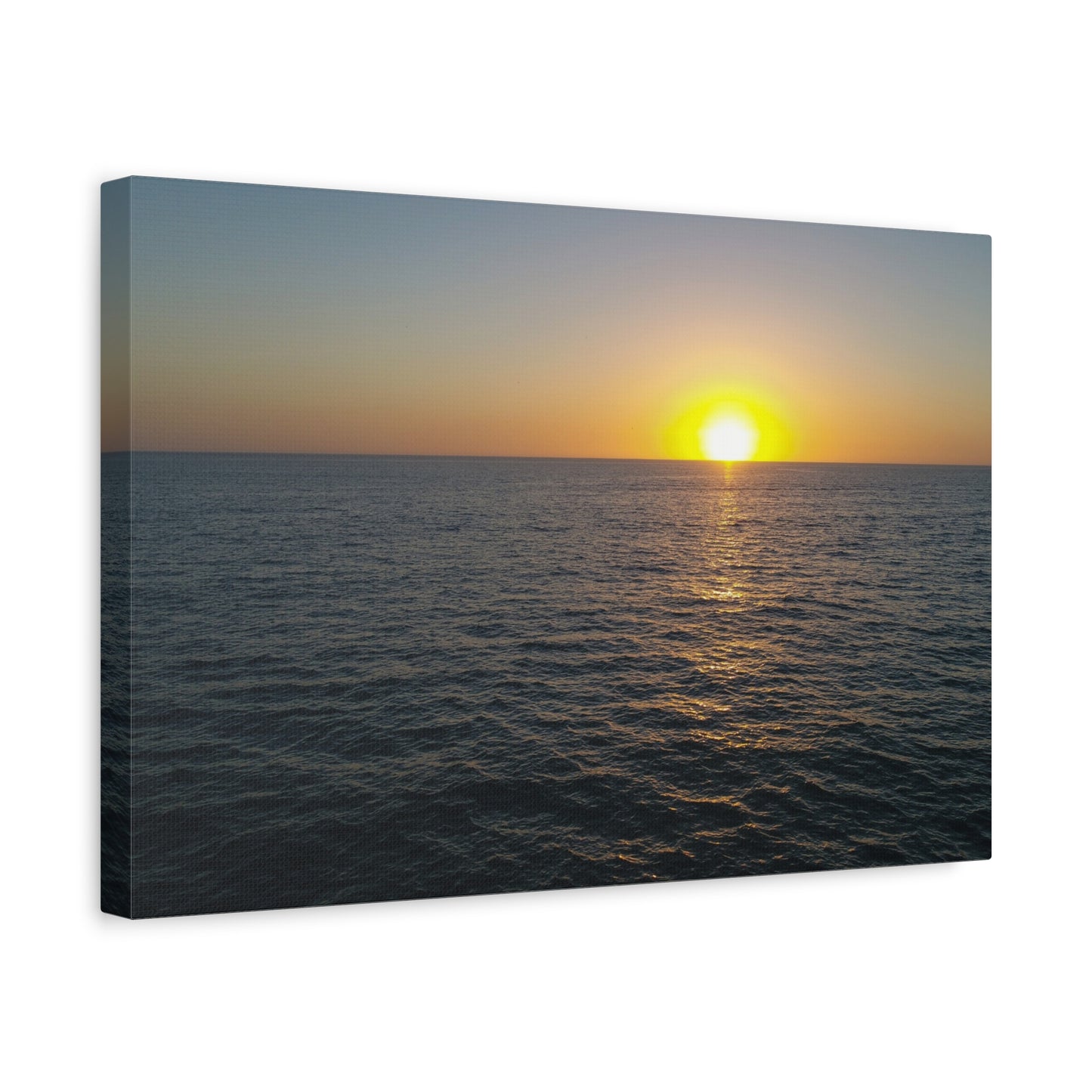 atlantic sunset canvas print