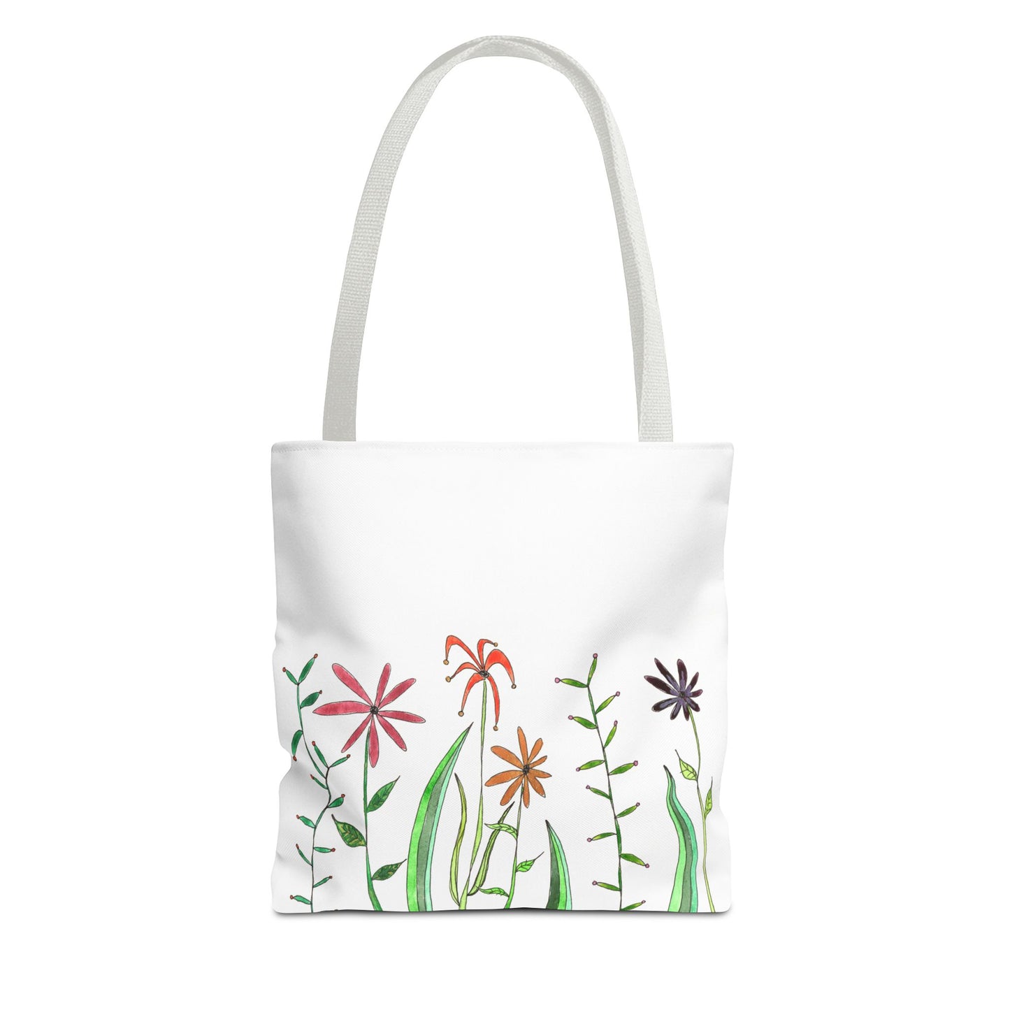 wildflower tote bag