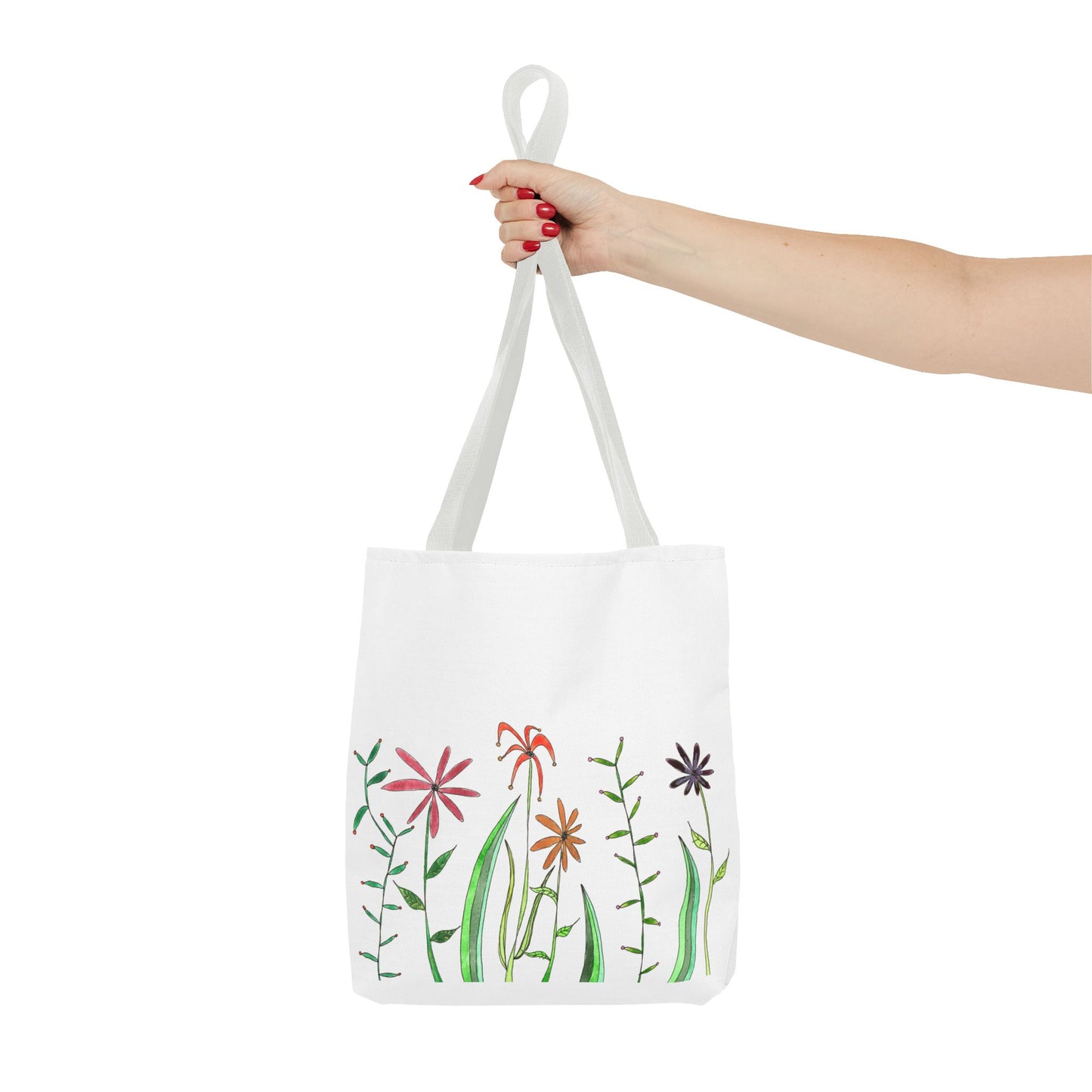 wildflower tote bag