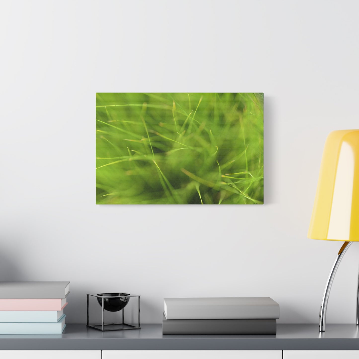abstract grass canvas print