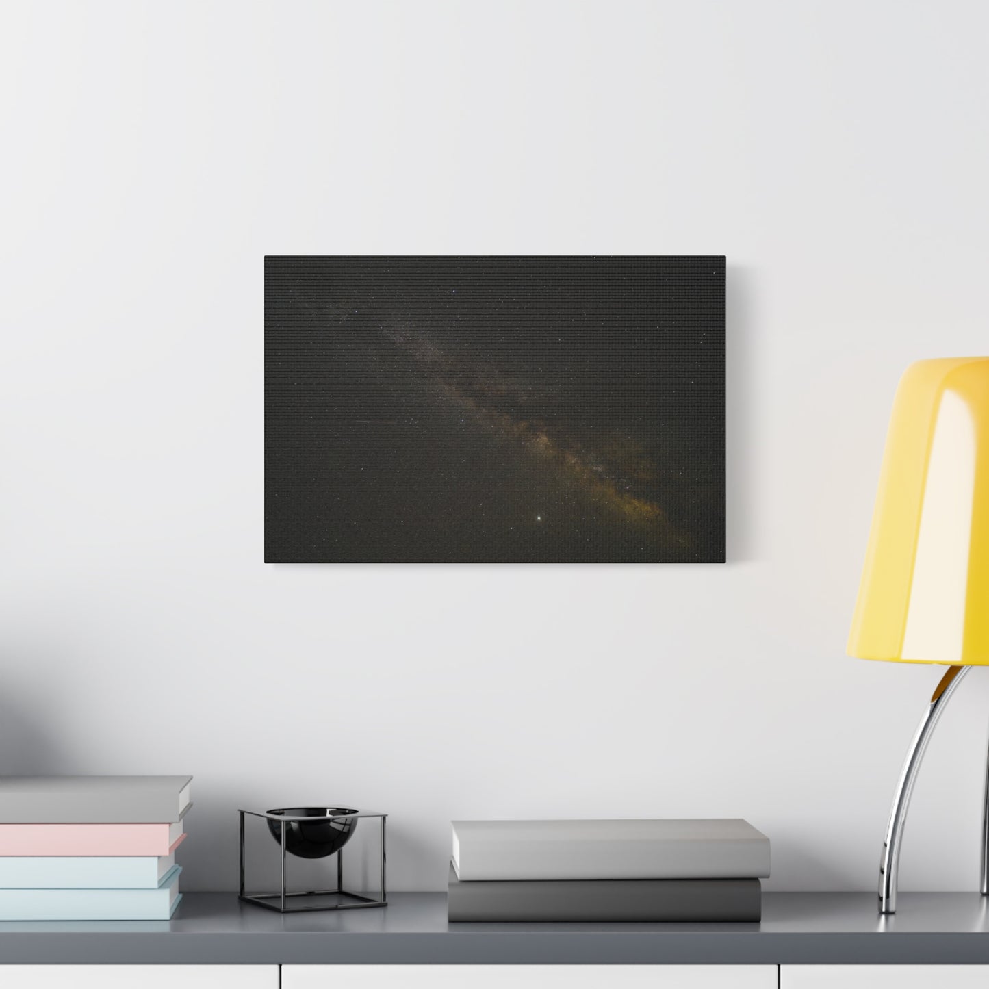 milky way galaxy canvas print