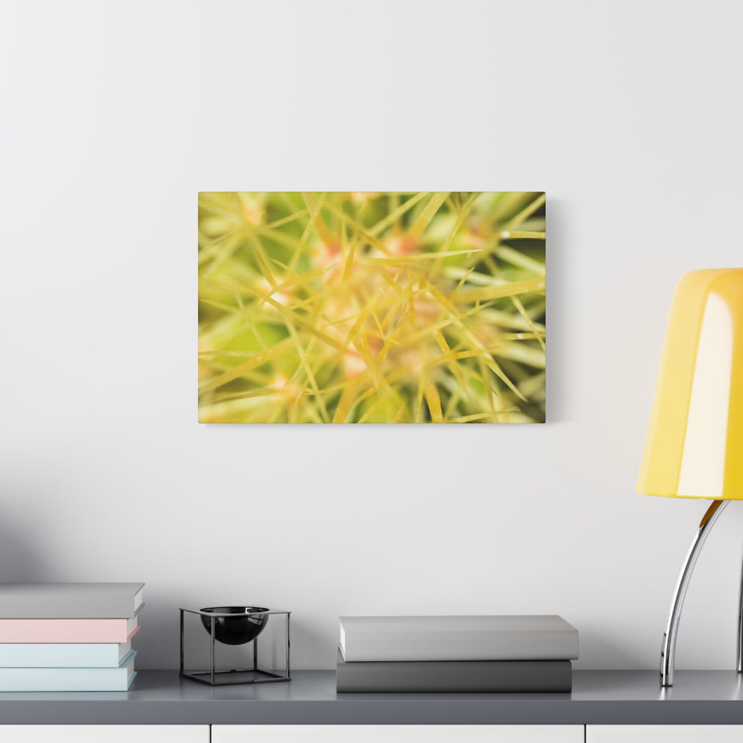 abstract cactus canvas print