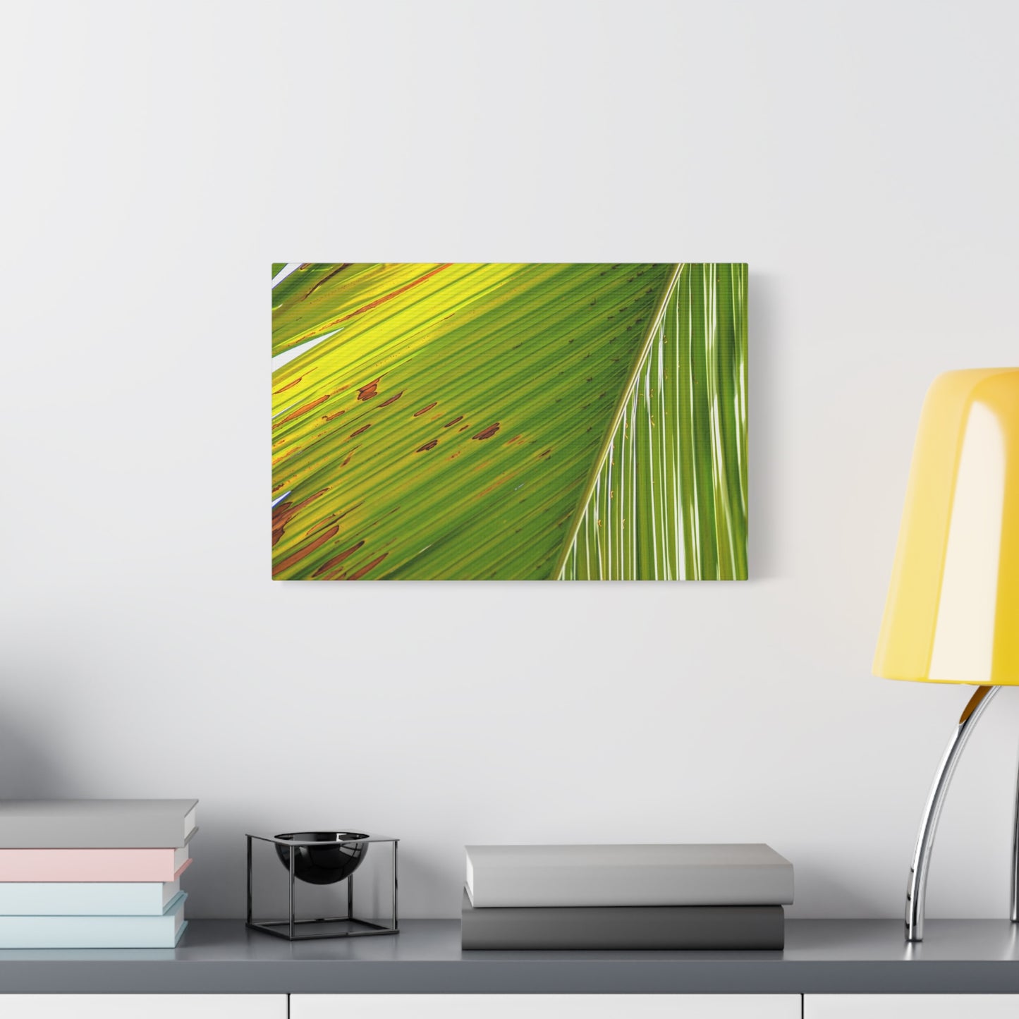 vibrant palm canvas print