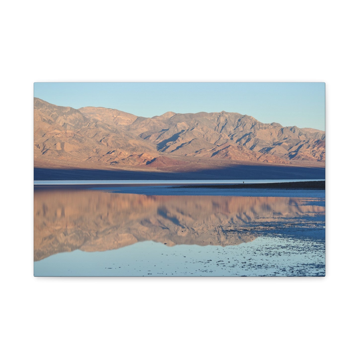 death valley, manly lake canvas print