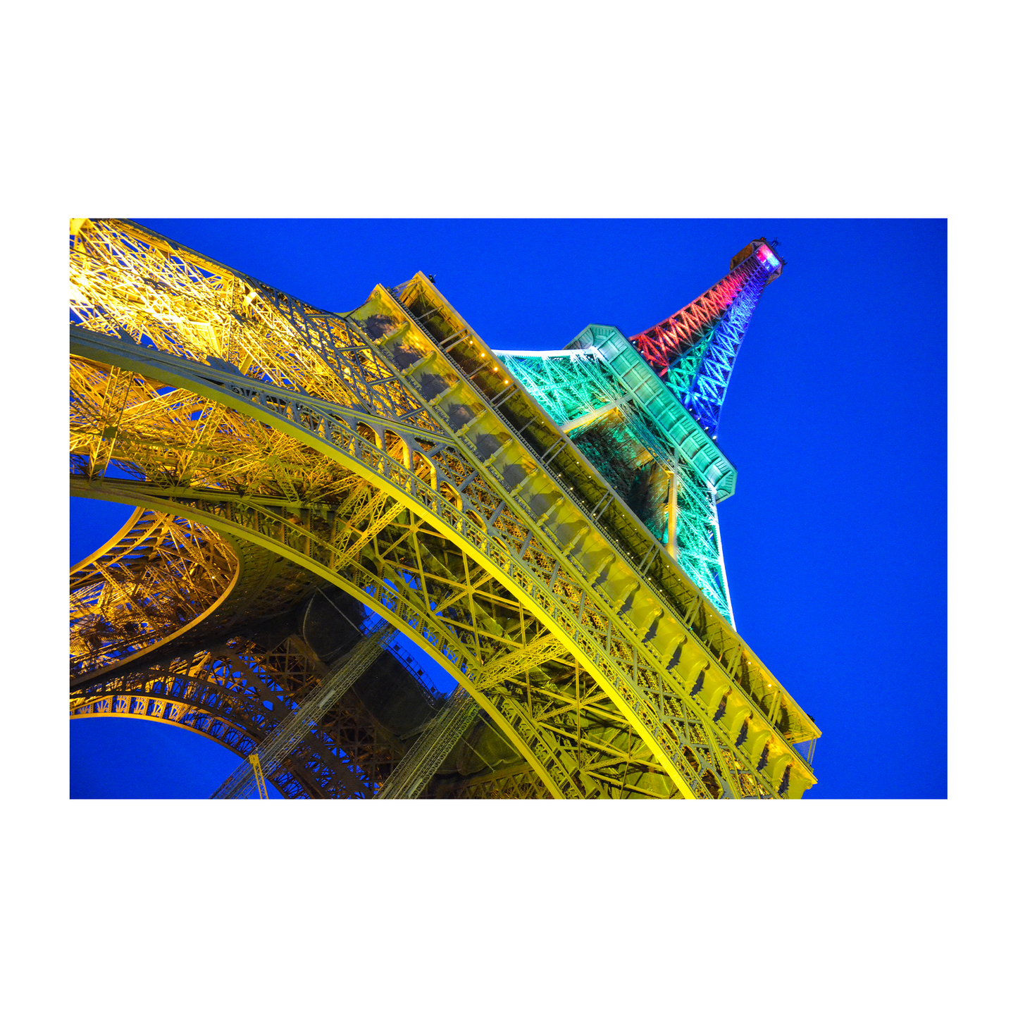 eiffel tower archival print