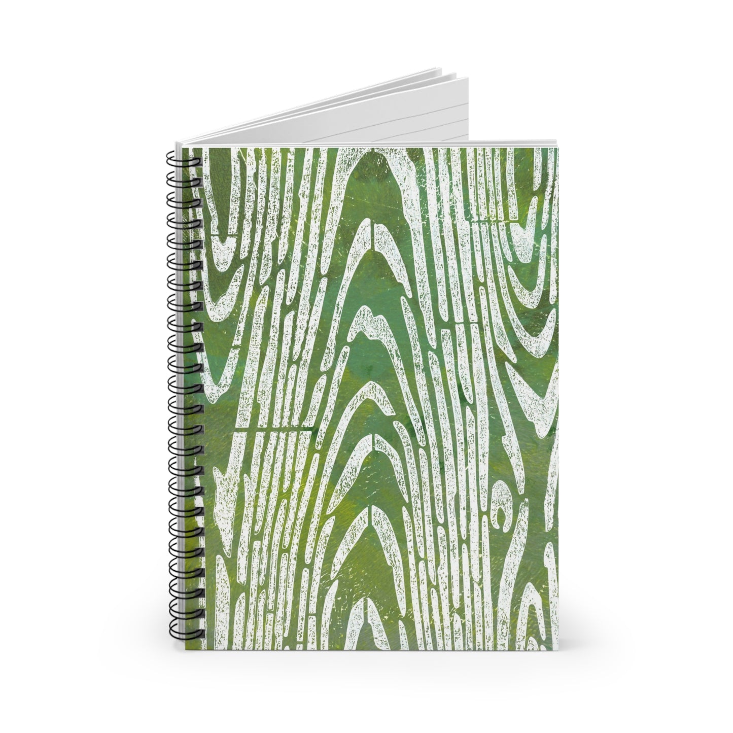 wood grains spiral notebook