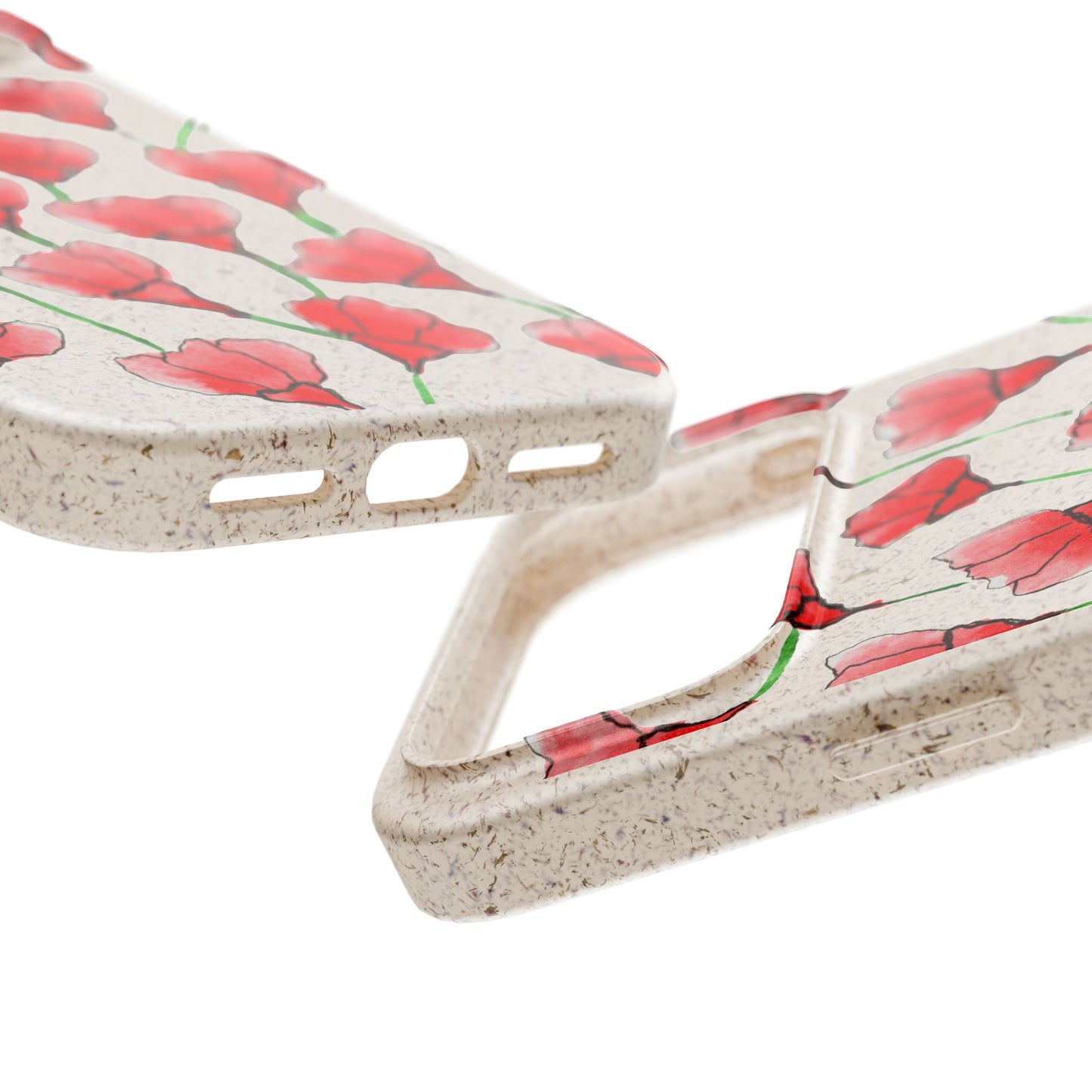 poppy — biodegradable phone case