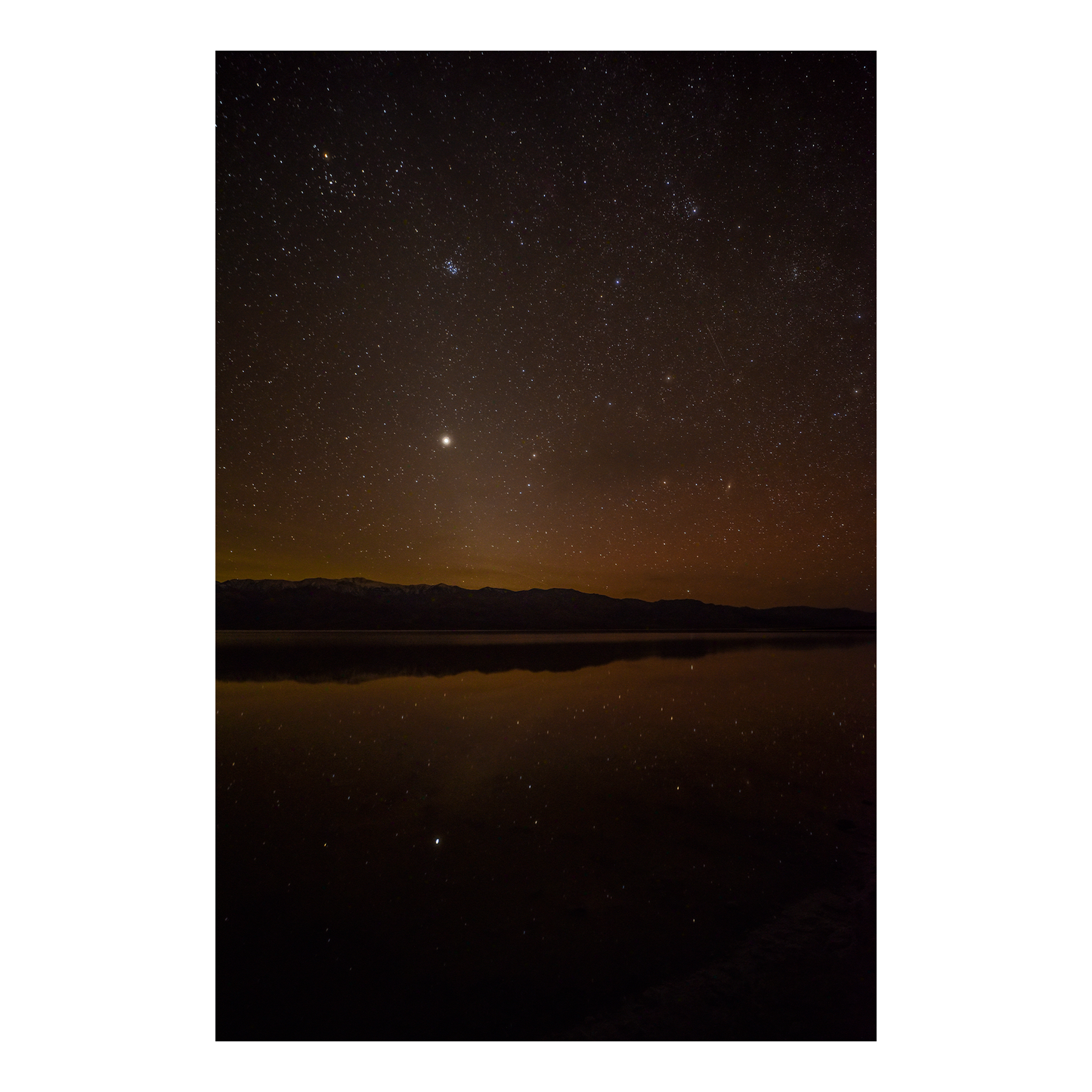 lake manly nightscape archival print