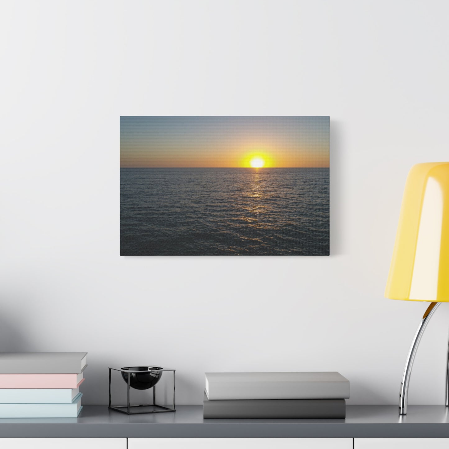 atlantic sunset canvas print