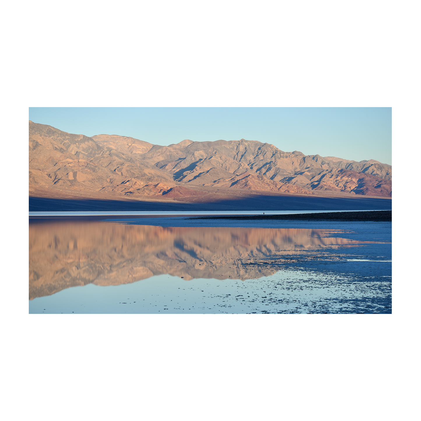 death valley, lake manly archival print