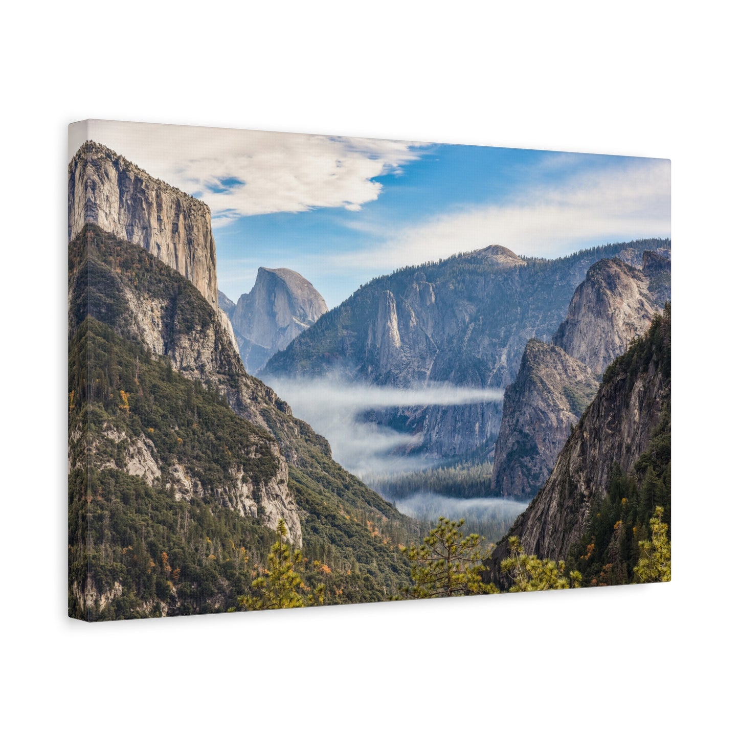 half dome canvas print