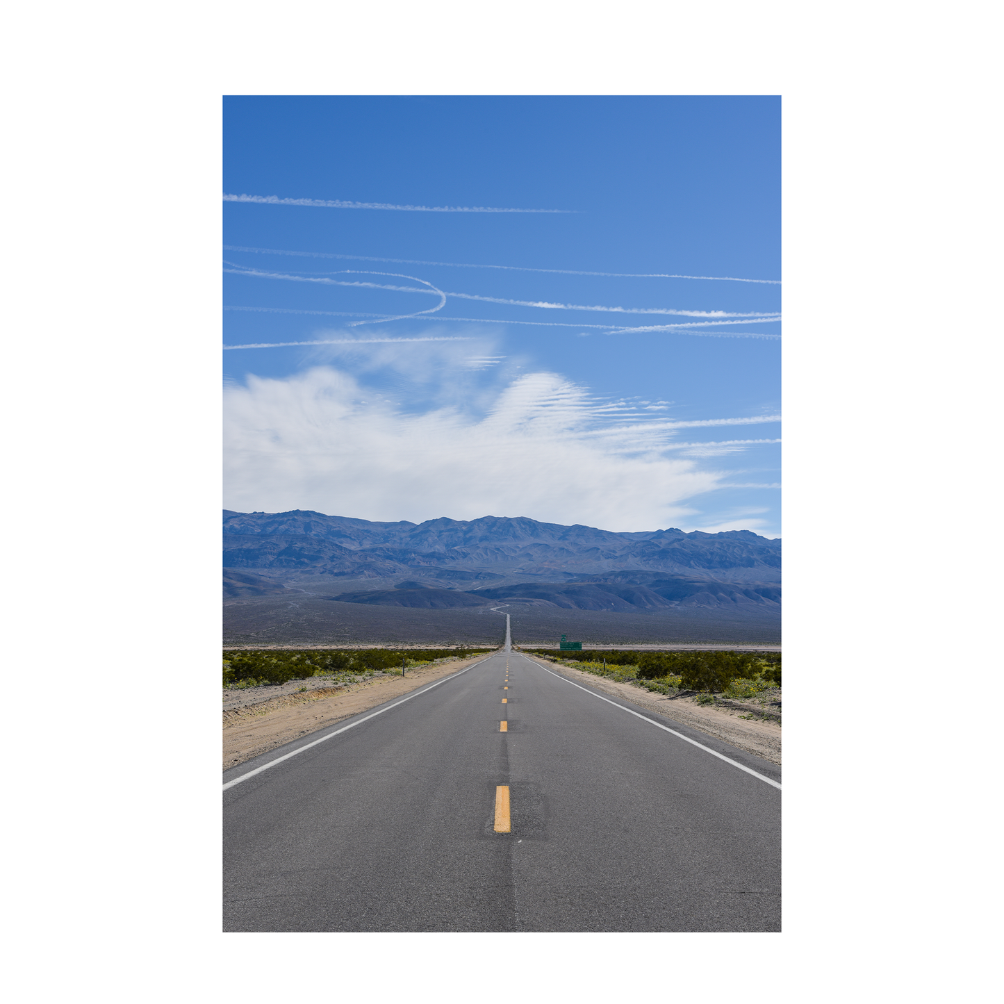 death valley open road archival print