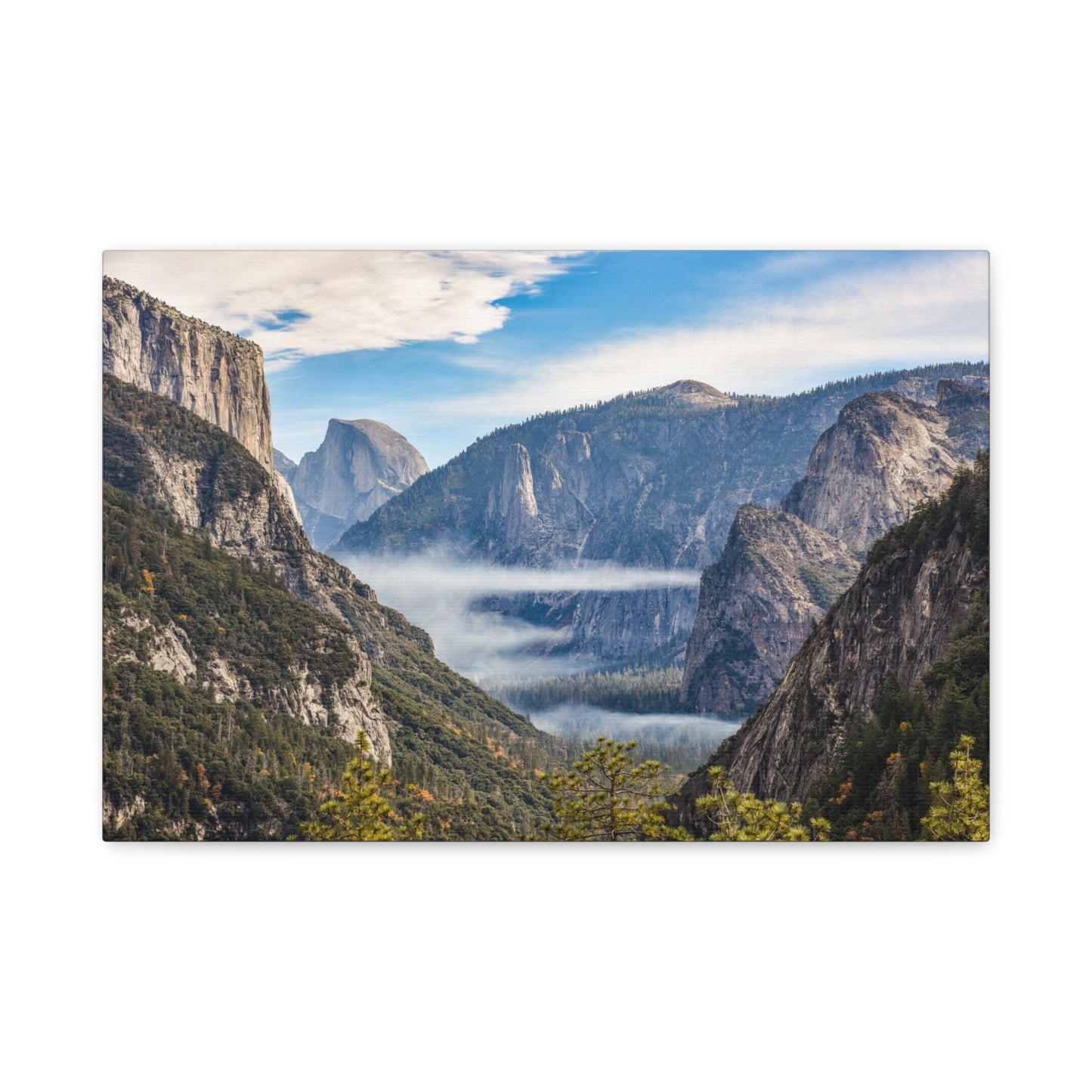 half dome canvas print