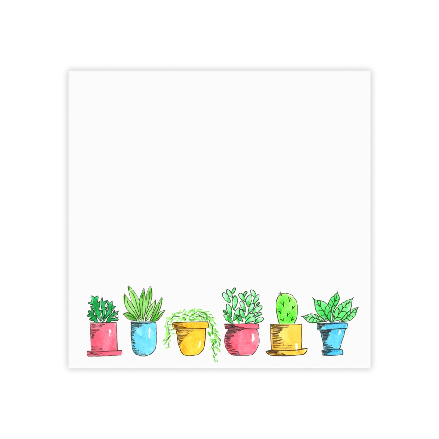 potted plants post-it® notes