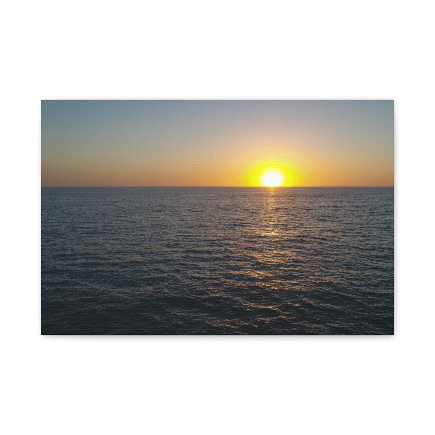 atlantic sunset canvas print