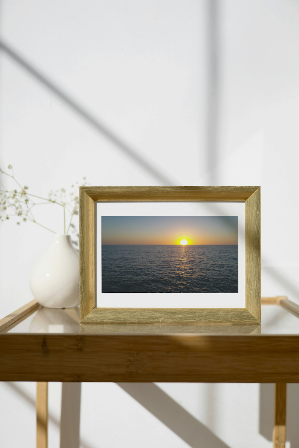 atlantic sunset archival print