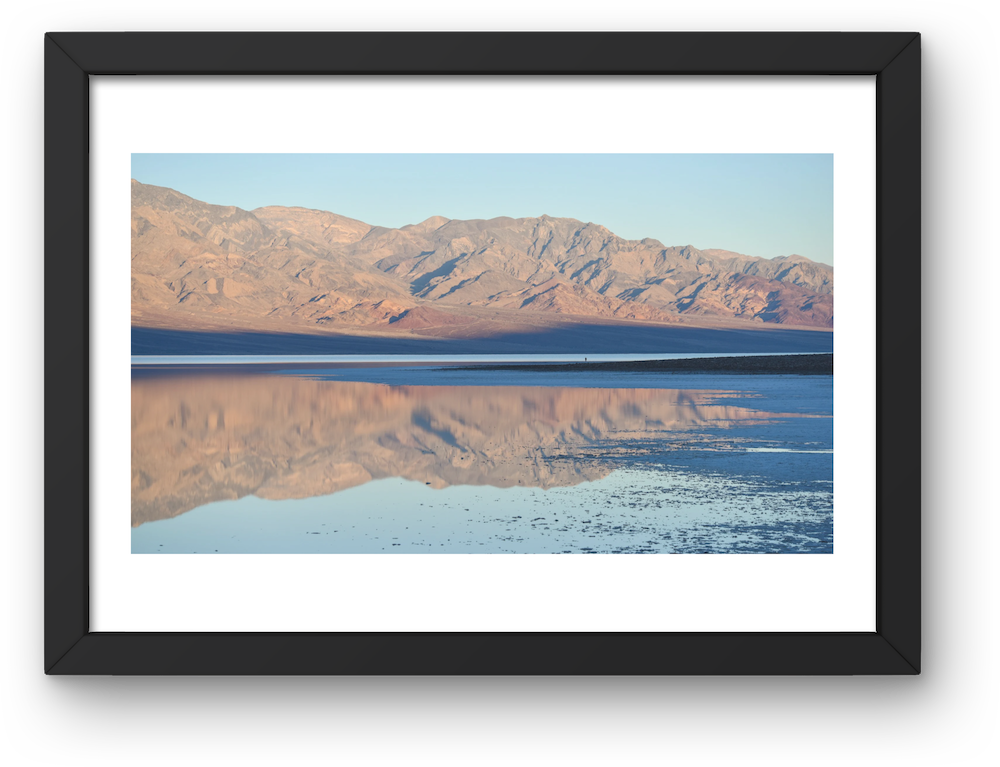 death valley, lake manly archival print
