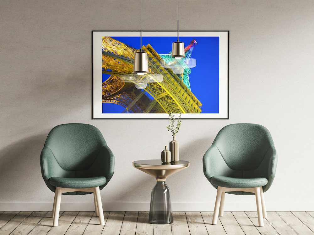 eiffel tower archival print