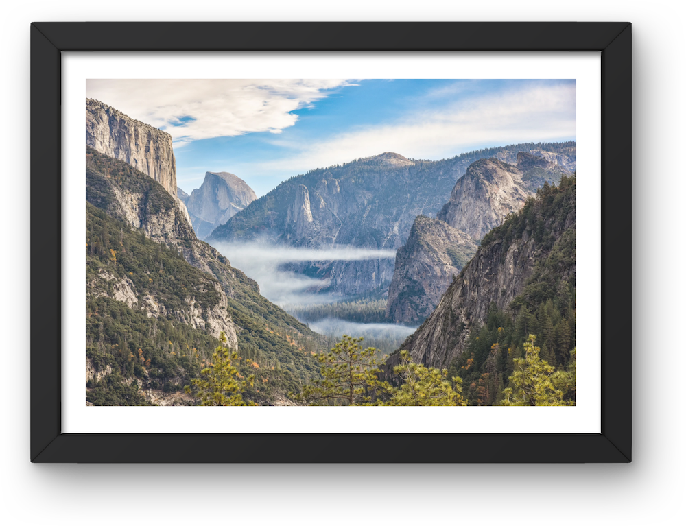 half dome archival print