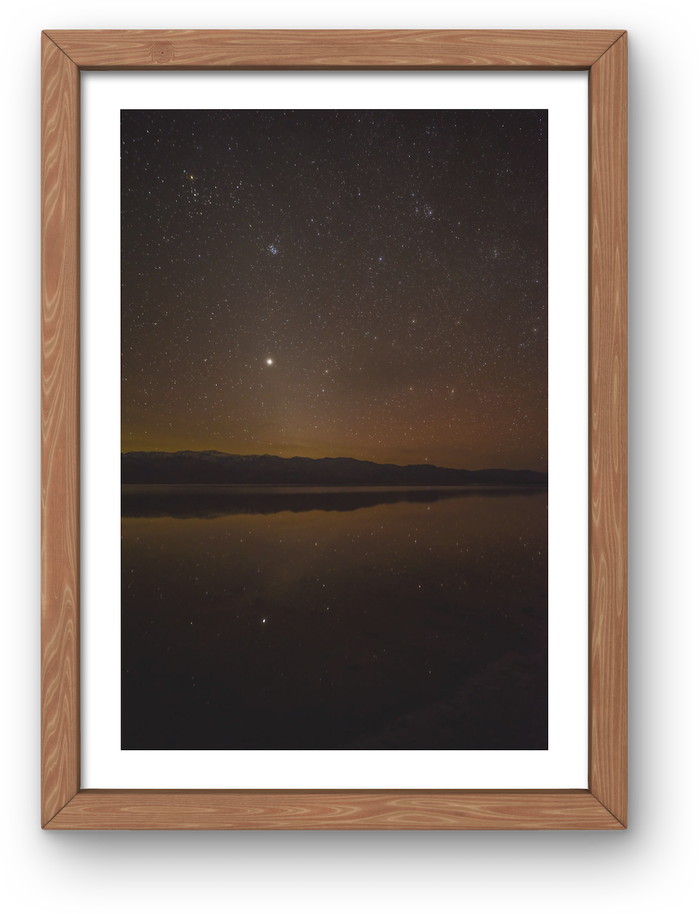 lake manly nightscape archival print