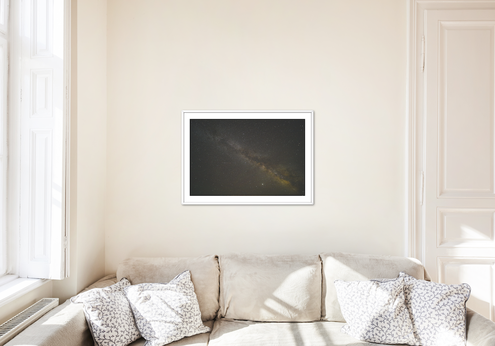 milky way galaxy archival print