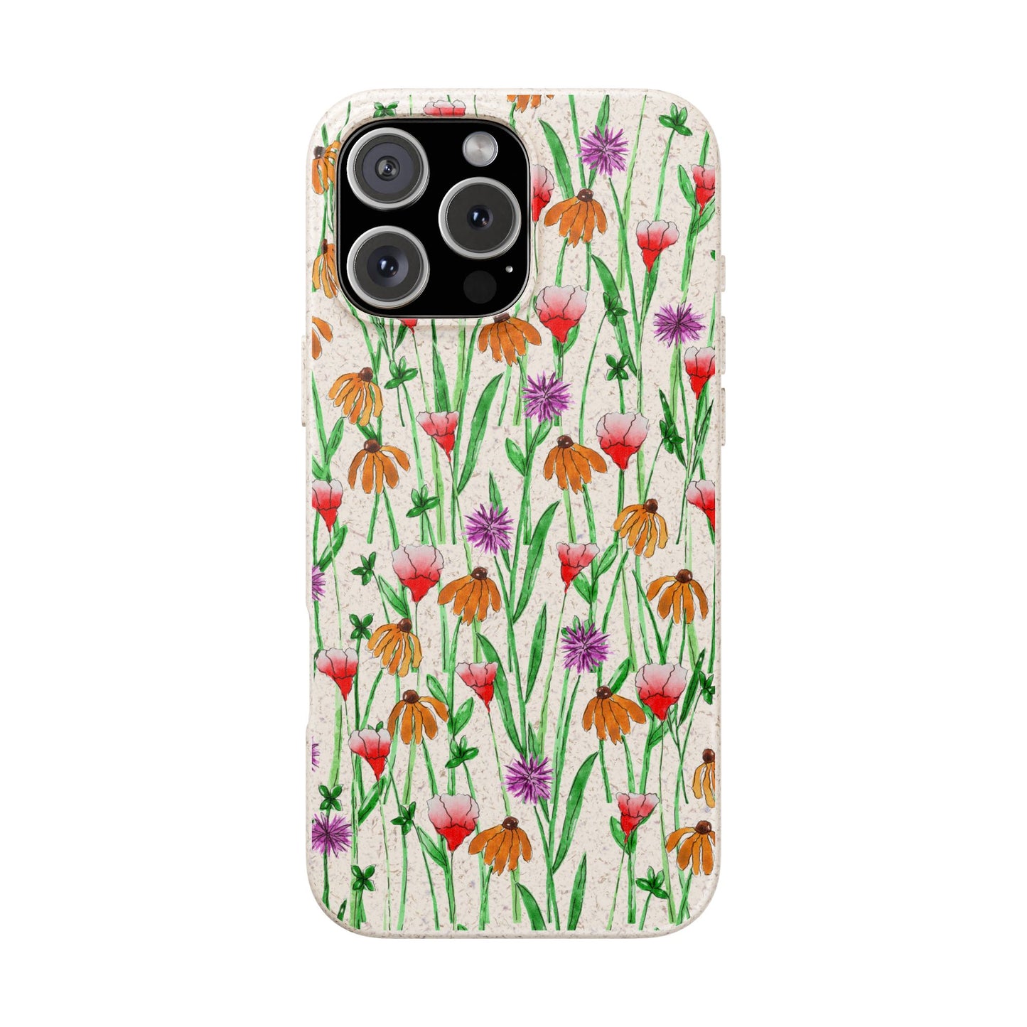 wildflower garden — biodegradable & magsafe® phone case