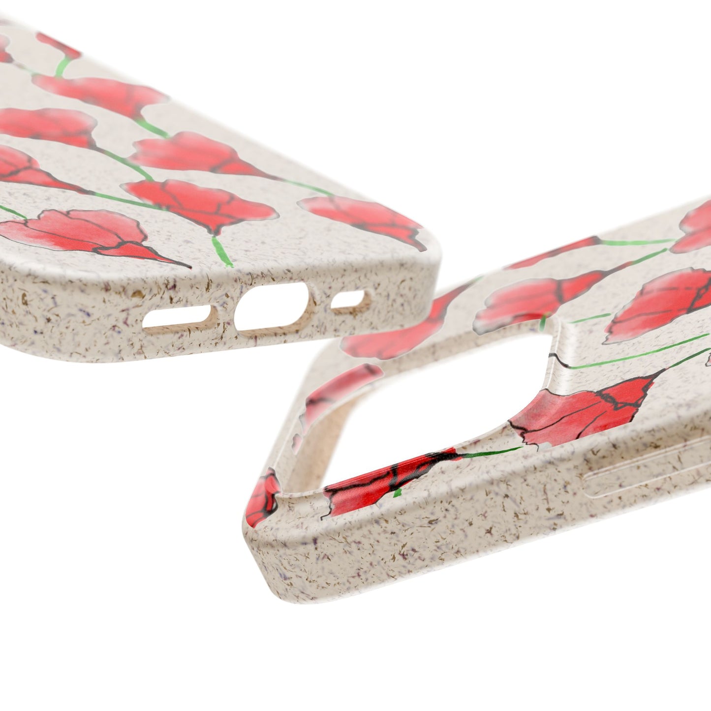 biodegradable & magsafe® phone case — poppy