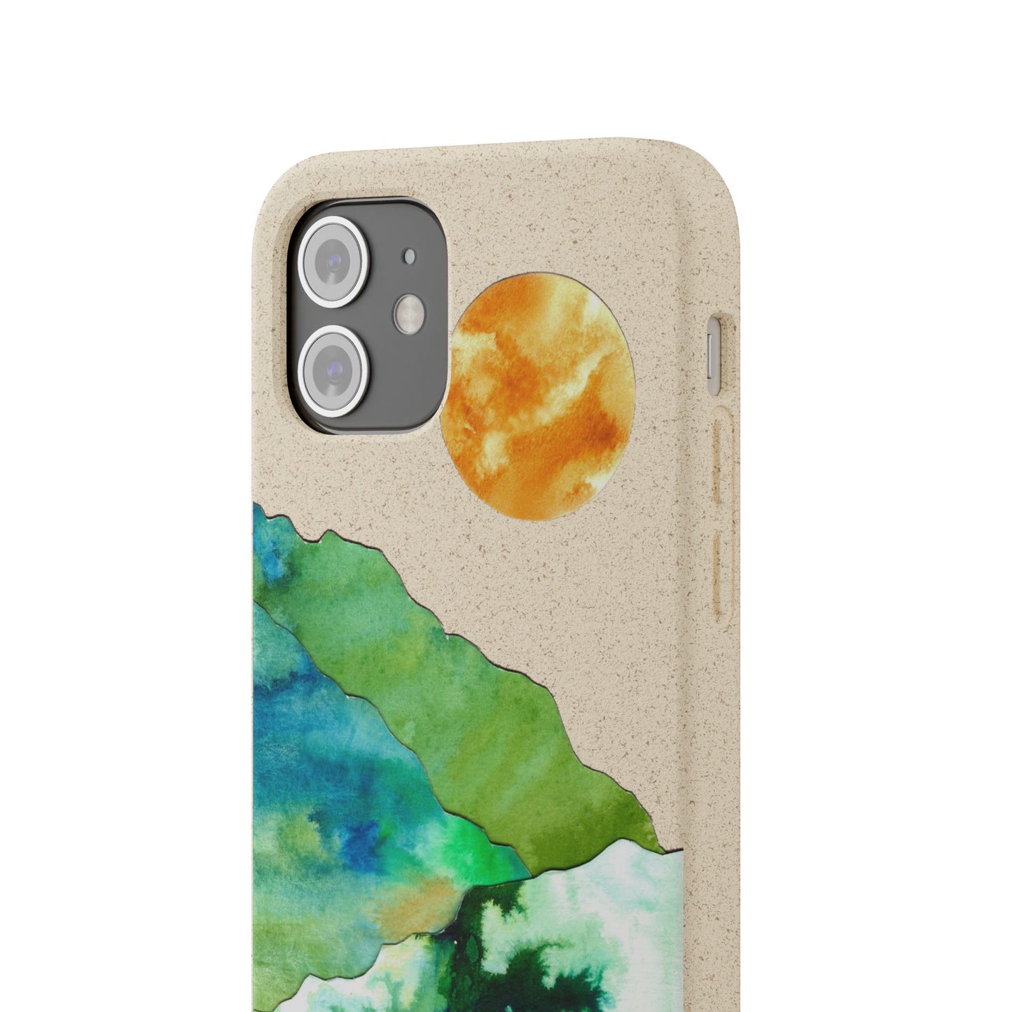 biodegradable & magsafe® phone case — mountain sunset