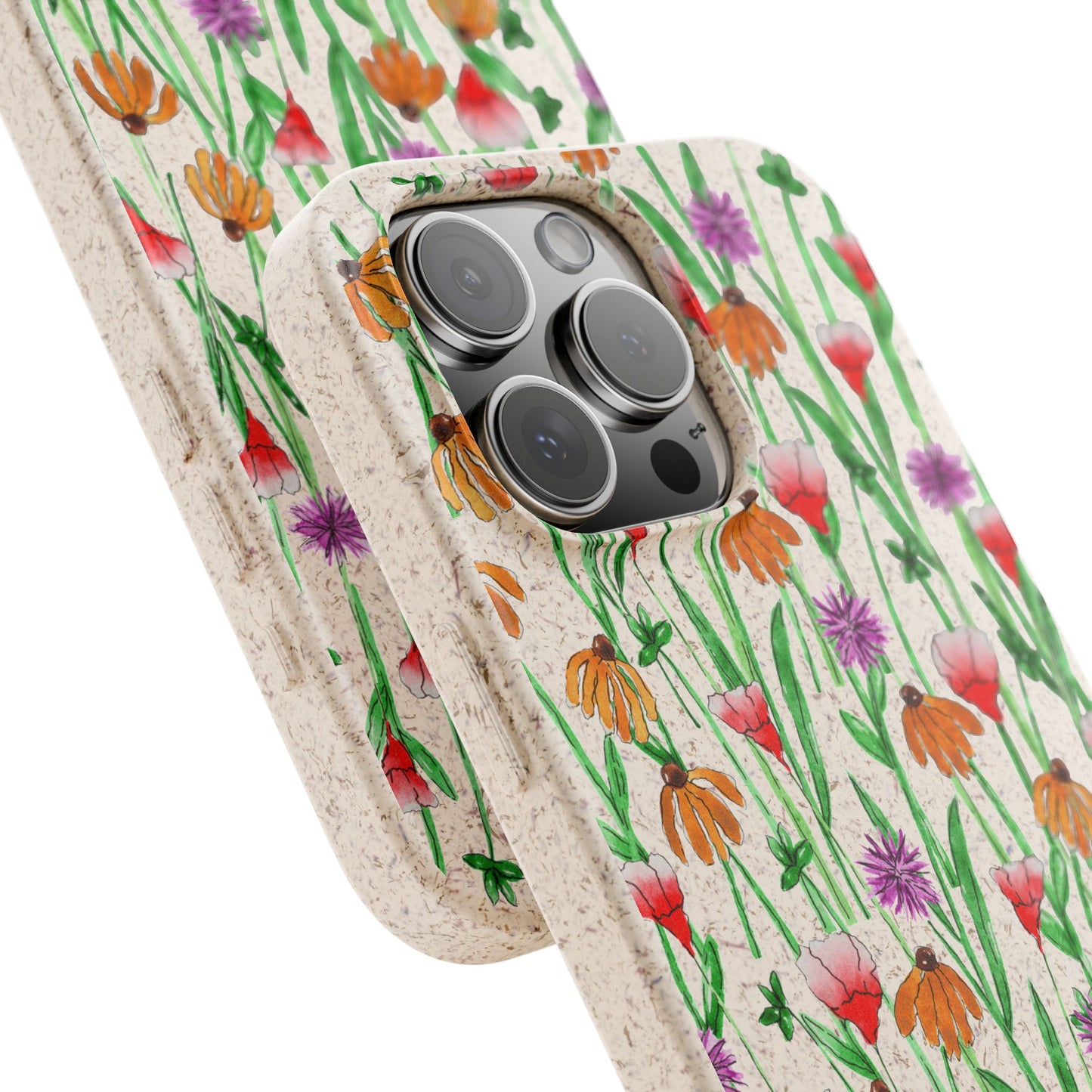 wildflower garden — biodegradable & magsafe® phone case
