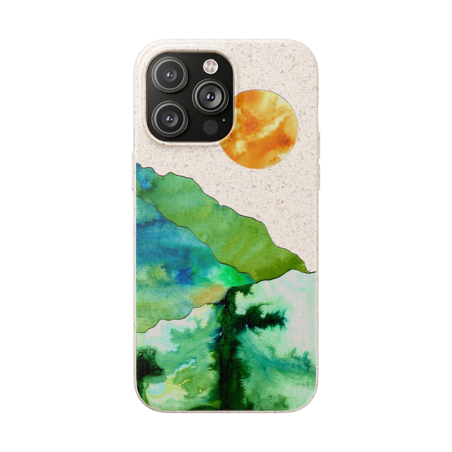 biodegradable & magsafe® phone case — mountain sunset