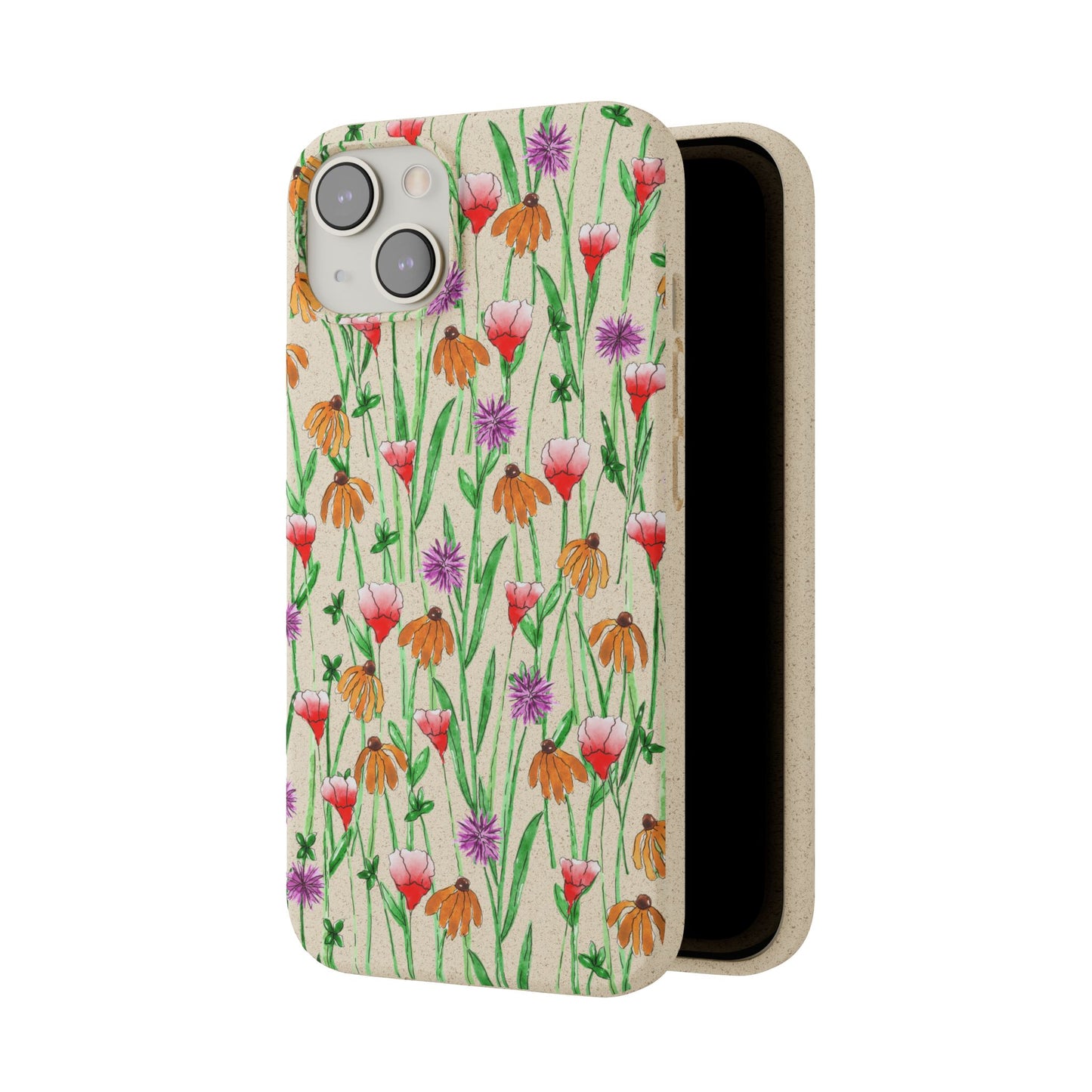 wildflower garden — biodegradable & magsafe® phone case