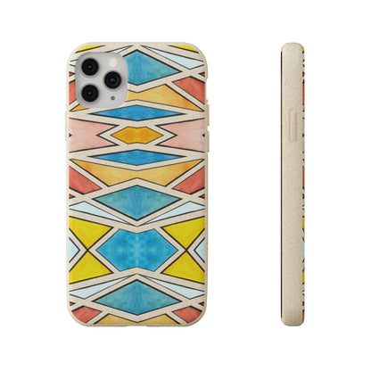 Kaleidoscope Sunset — Biodegradable Phone Case