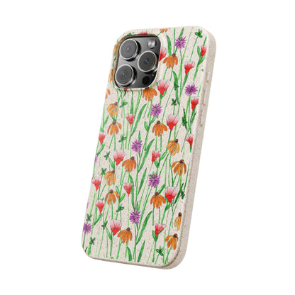 Wildflower Garden — Biodegradable & MagSafe® Phone Case