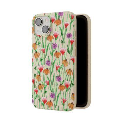 Wildflower Garden — Biodegradable Phone Case