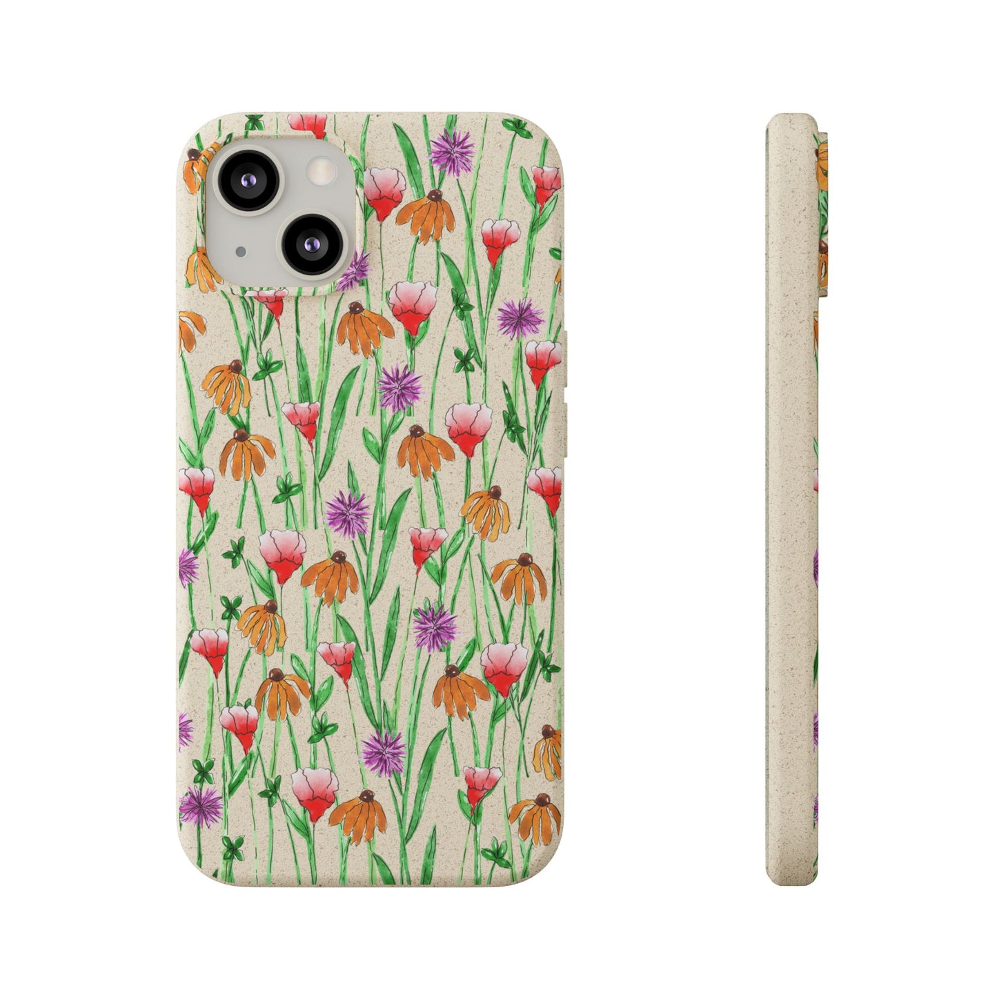 wildflower garden — biodegradable & magsafe® phone case