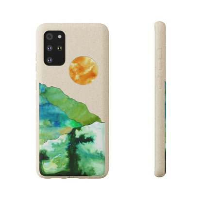 Biodegradable & MagSafe® Phone Case — Mountain Sunset