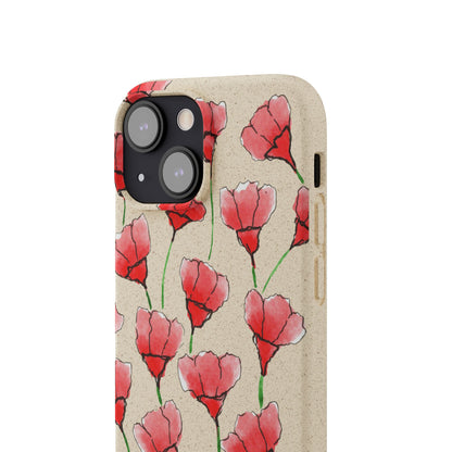 Biodegradable & MagSafe® Phone Case — Poppy