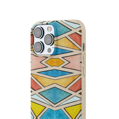 Kaleidoscope Sunset — Biodegradable Phone Case