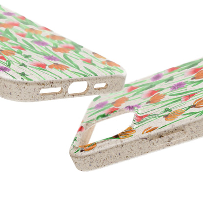 Wildflower Garden — Biodegradable & MagSafe® Phone Case