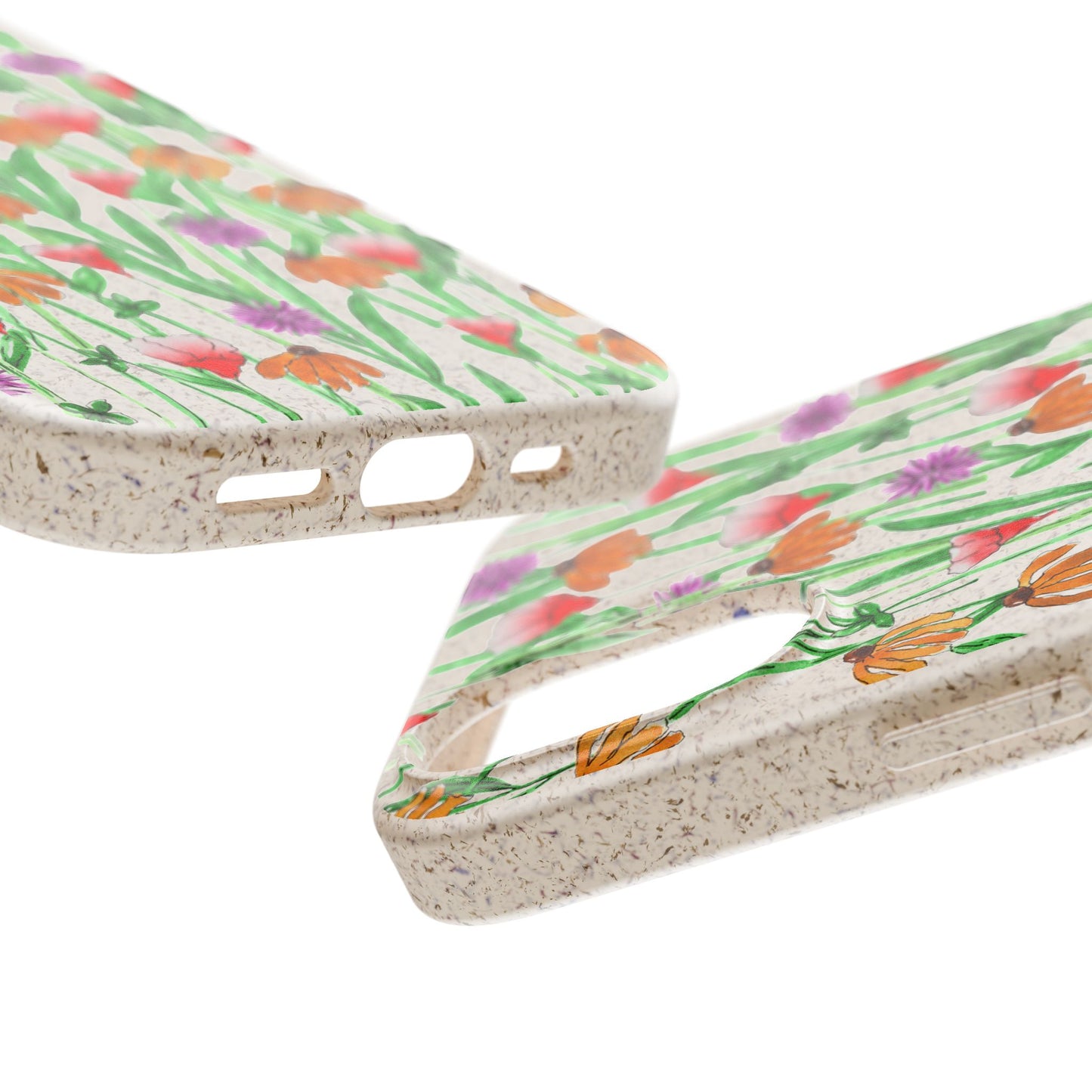 wildflower garden — biodegradable phone case