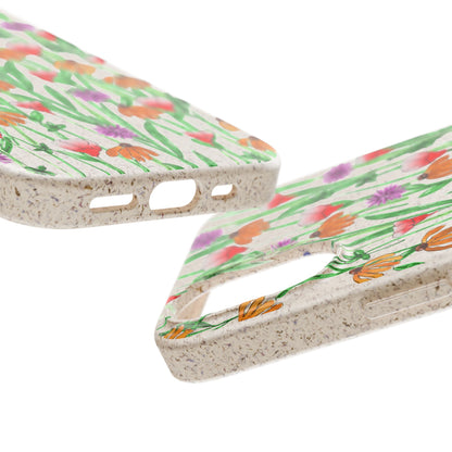Wildflower Garden — Biodegradable Phone Case