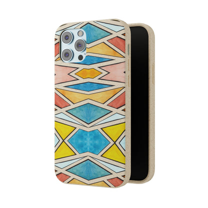 Kaleidoscope Sunset — Biodegradable Phone Case