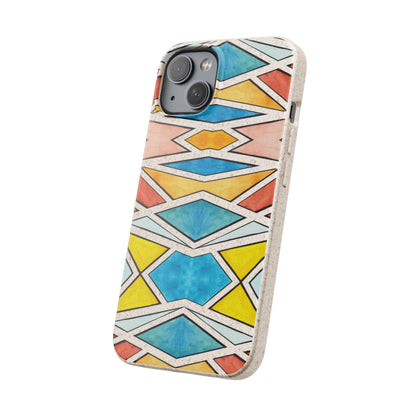 Kaleidoscope Sunset — Biodegradable Phone Case