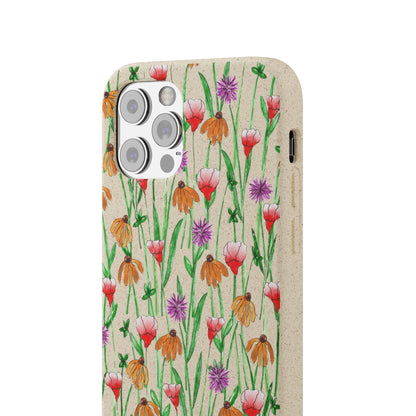 Wildflower Garden — Biodegradable & MagSafe® Phone Case