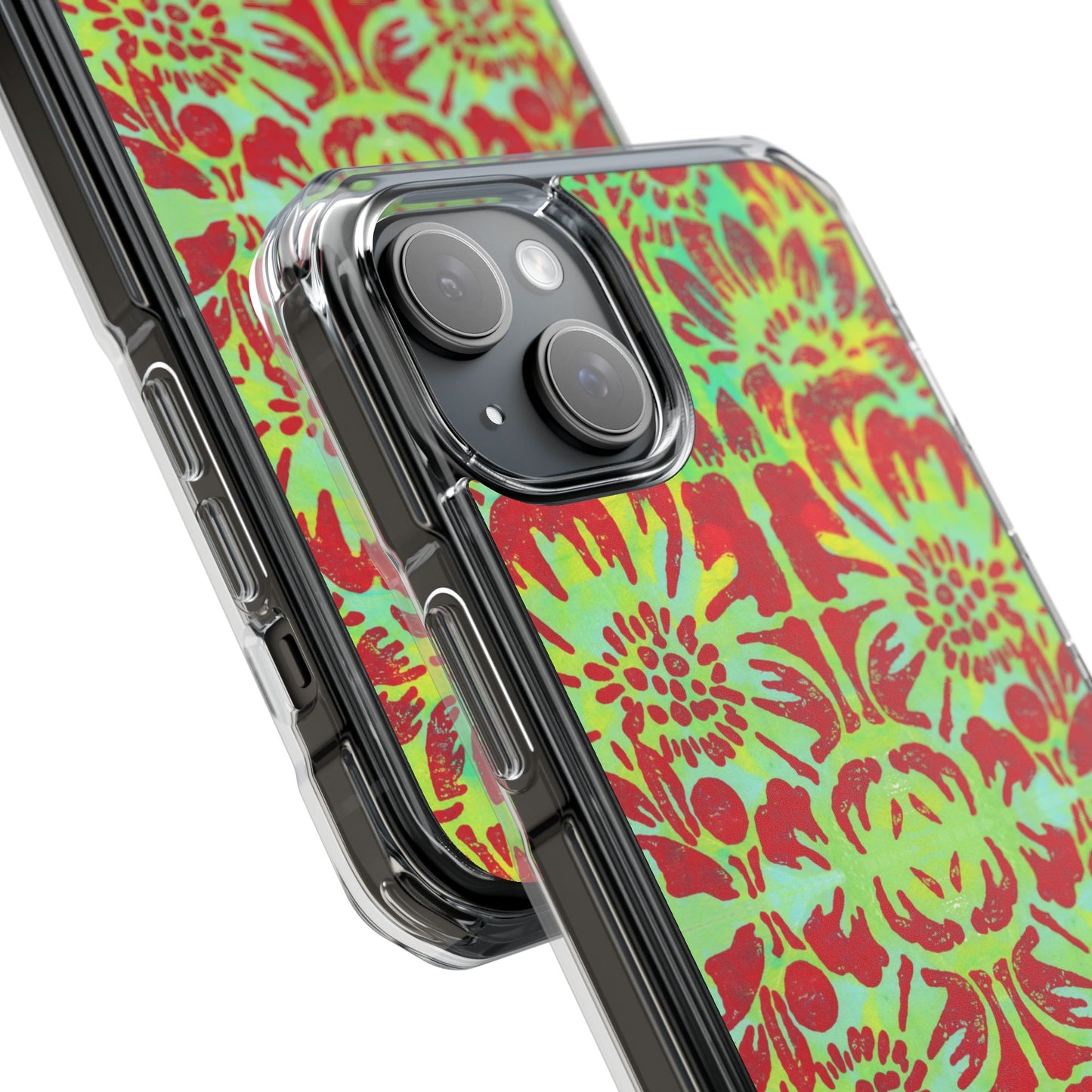 lotus bloom — magsafe® compatible clear phone case