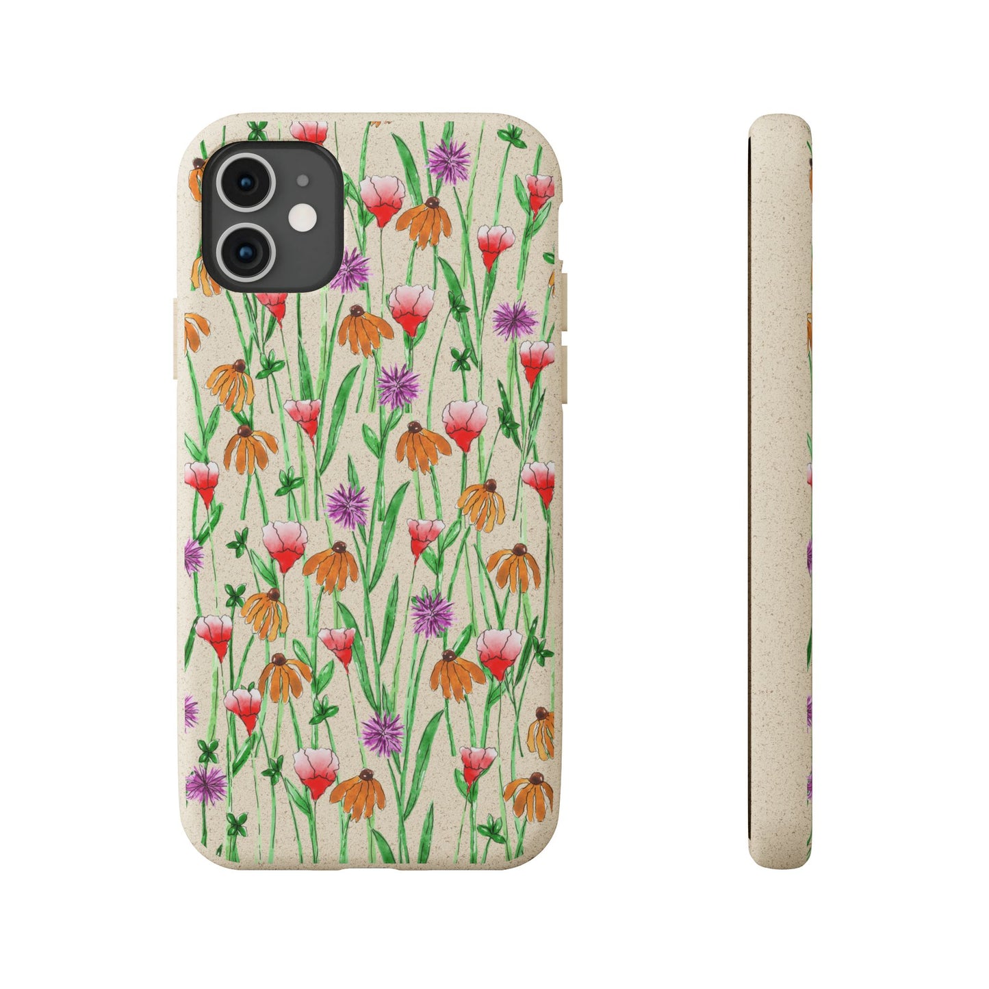 wildflower garden — biodegradable & magsafe® phone case