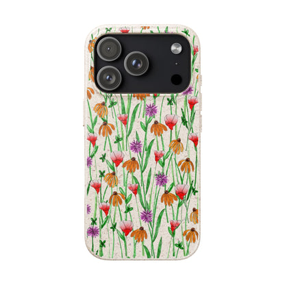 Wildflower Garden — Biodegradable & MagSafe® Phone Case