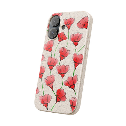 Biodegradable & MagSafe® Phone Case — Poppy