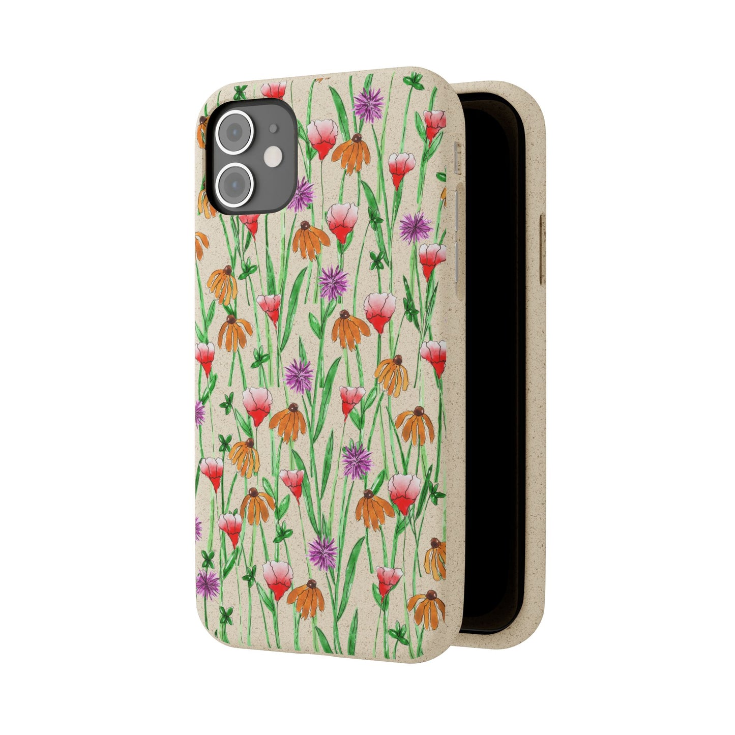 wildflower garden — biodegradable & magsafe® phone case